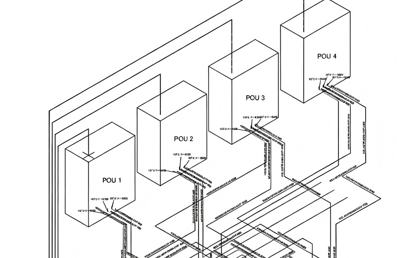 Design and construction of secondary piping for chemical systems