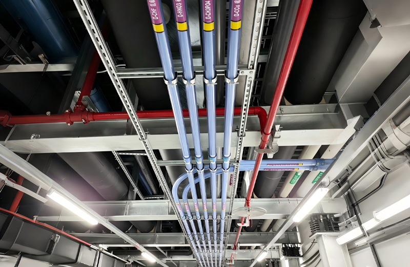 Chemical main system piping design and construction