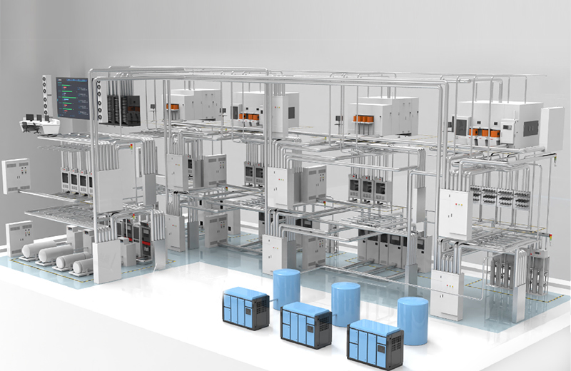 Special gas supply equipment